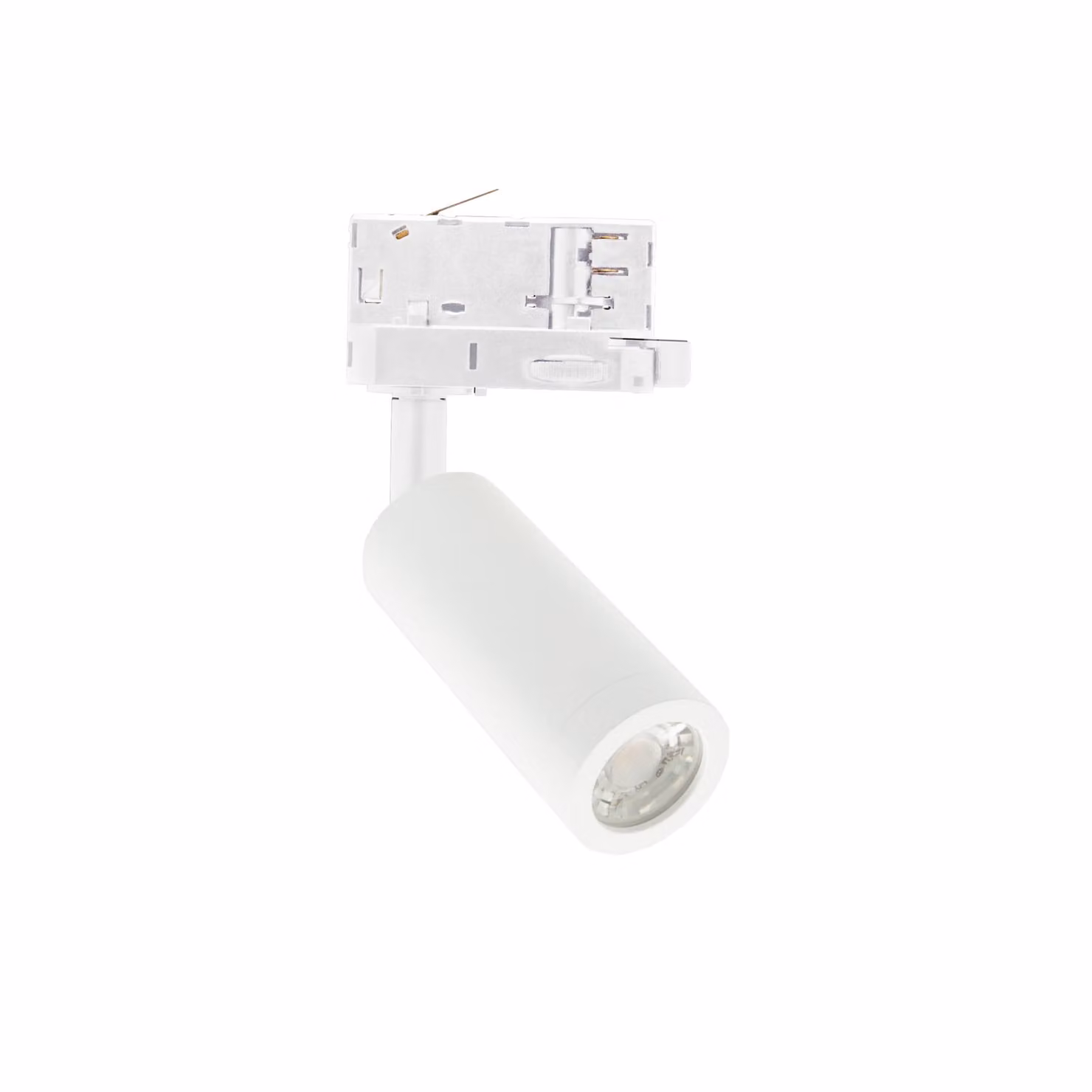 faretto a 3 circuiti GU11/MR11 35mm 230V IP20 36x95x175 bianco MADARA SLIM - per binario