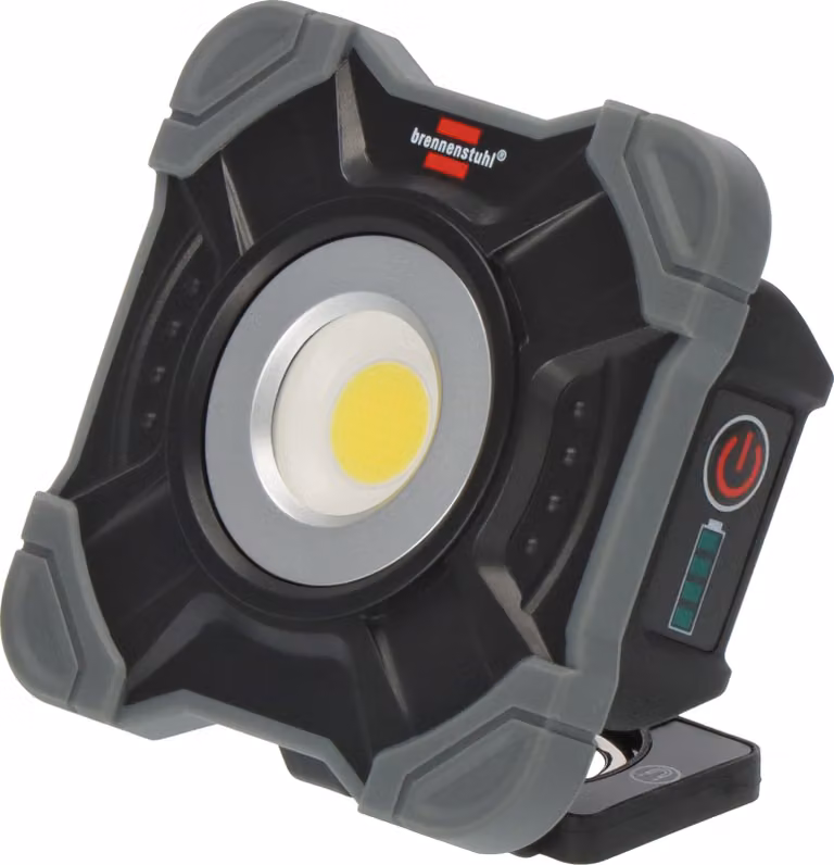 Brennenstuhl SH 1000 MA - 10 W - LED - IP54 - 2200 mAh - Nero - Luce da lavoro indipendente
