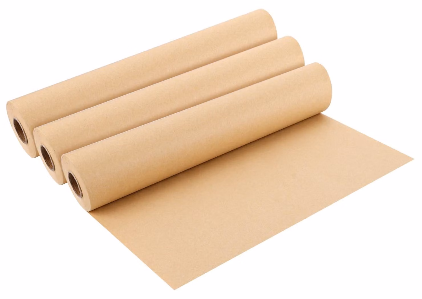 Confezione da 3 rotoli di carta kraft, dimensioni 38 cm x 30 m