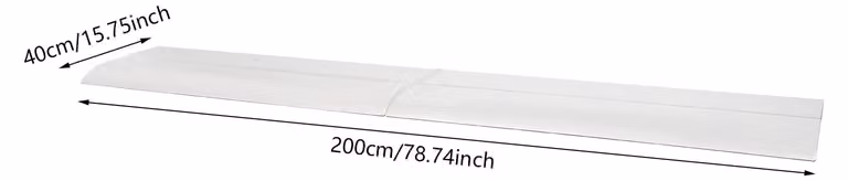 Tenda da finestra, design da montaggio a parete, materiale PET resistente, trasparente