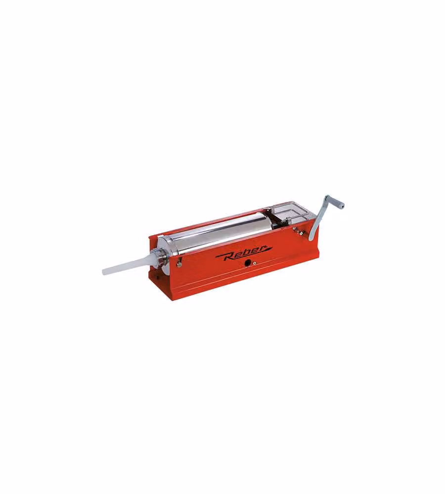 Insaccatrice Reber a 2 velocità da 5 kg argento e rosso – 2
