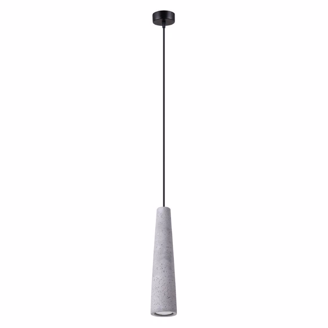 Lampada a sospensione ELECTRA in cemento 1xGU10 10W calcestruzzo 125x8x8cm Sollux Lighting