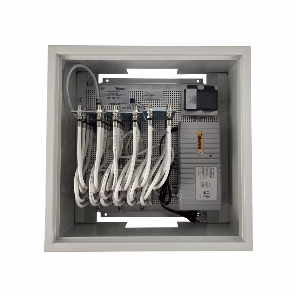 Armadio di distribuzione Televes MSR1724AZ BK 17 - 24