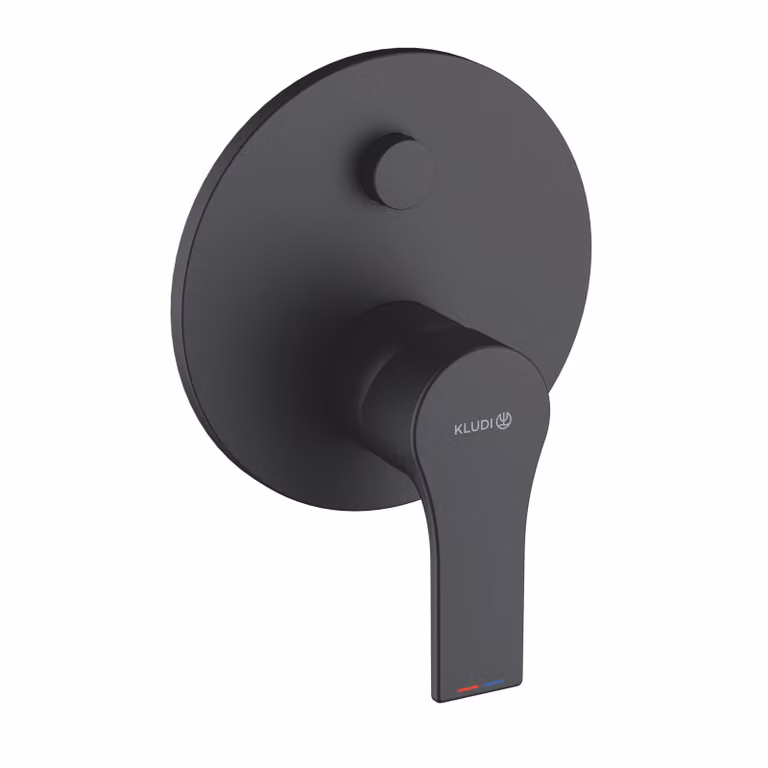 KLUDI ZENTA SL Mitigeur monocommandé encastré pour bain et douche, sécurité intrinsèque contre le reflux, 487633965, 487633965