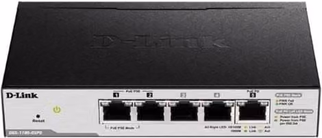 D-link dgs-1100-08pv2 gestito l2/l3 gigabit ethernet (10/100/1000) supporto power over ethernet (poe) nero