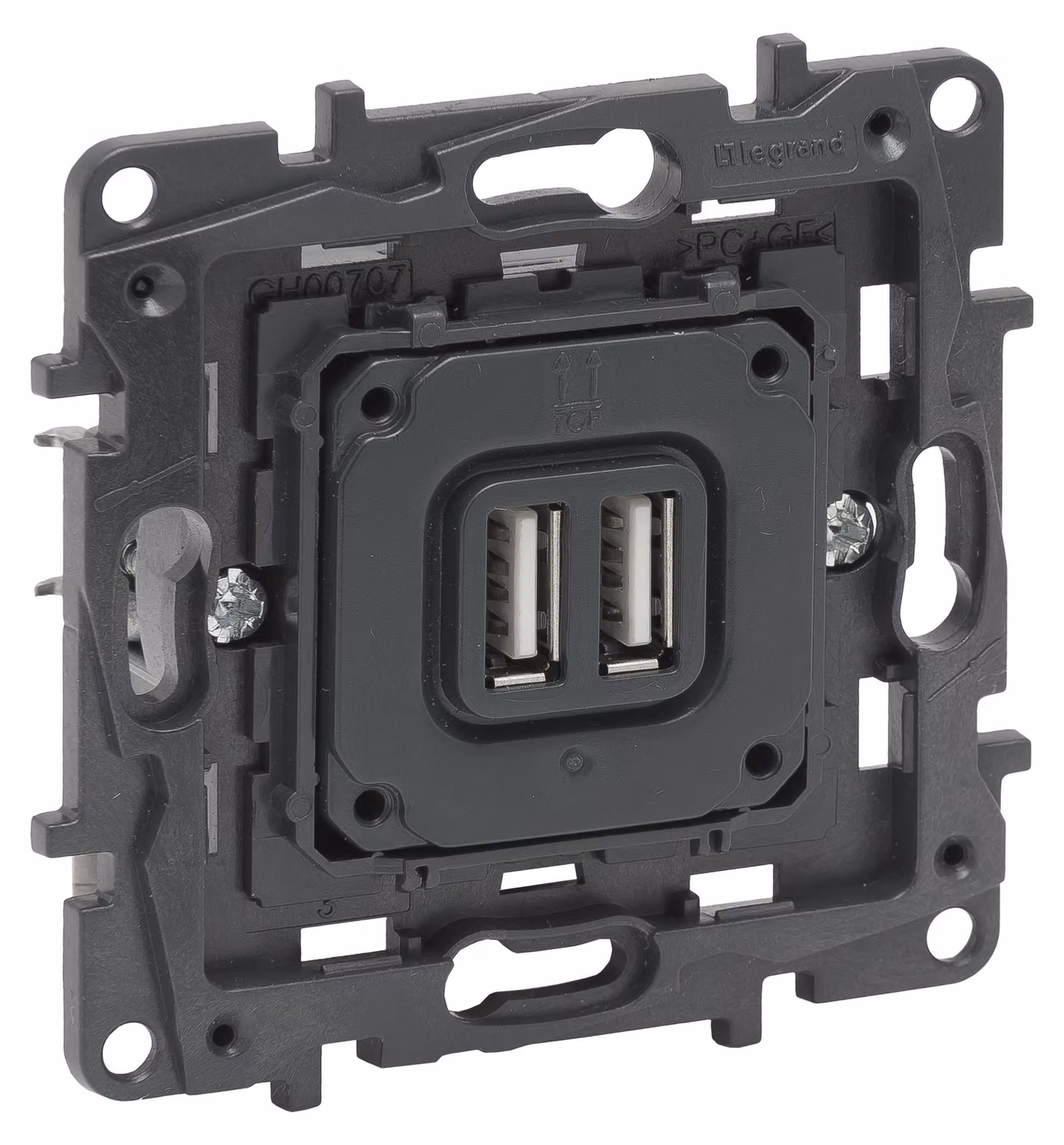 Inserire la presa di ricarica USB Niloe Step 2400 mA 864024