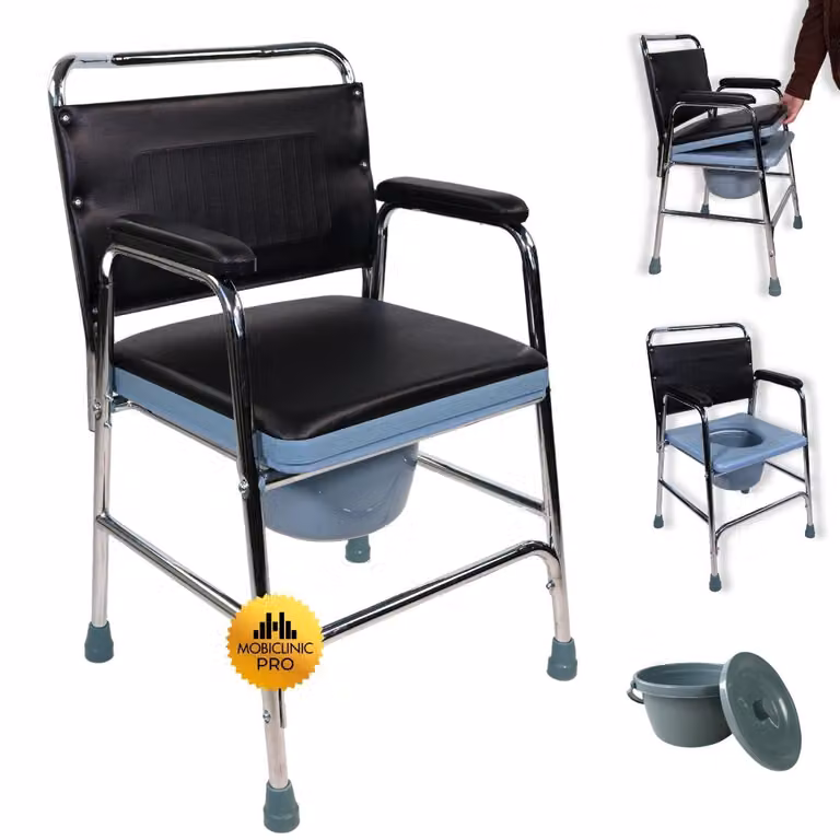 Mobiclinic, rialzo per WC, Velero, sedile per WC per anziani e disabili, sedia per WC, antiscivolo, con coperchio