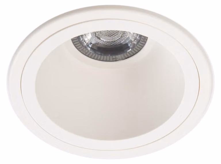 Downlight Lite Ø88 mm 6,7 W Bianco caldo - 2700 K CRI 80 46,5° On-Off Bianco IP