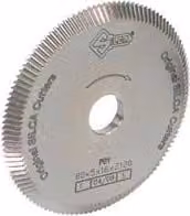 Fresa HSS in acciaio inossidabile color argento per macchina duplicatrice Silca D700875ZB