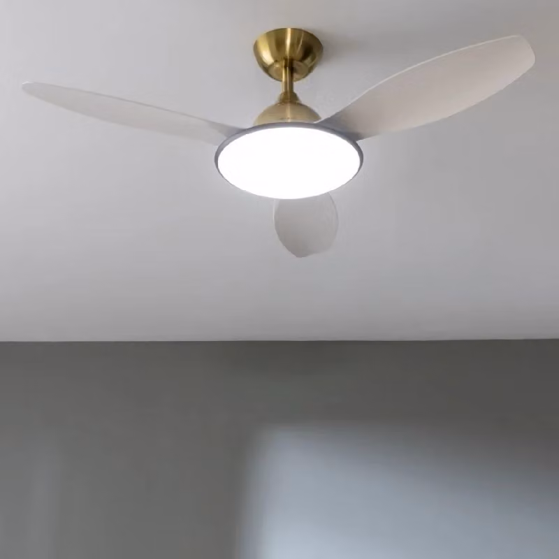 Ventilatore da soffitto Cecotec EnergySilence 4800 Light Gold e White con telecomando e luce – 2