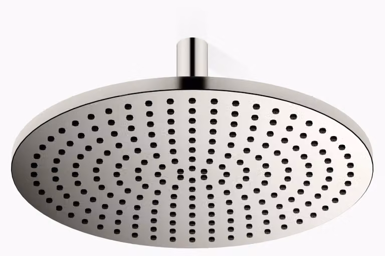 Douche de pluie Dornbracht avec fixation au plafond, Ø 400mm, flowReduce, 28698970-08, 28698970-08