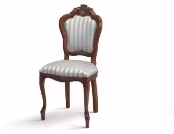 Stuhl Holz Italienische Möbel Esszimmer Stühle Luxus Design Lehnstuhl