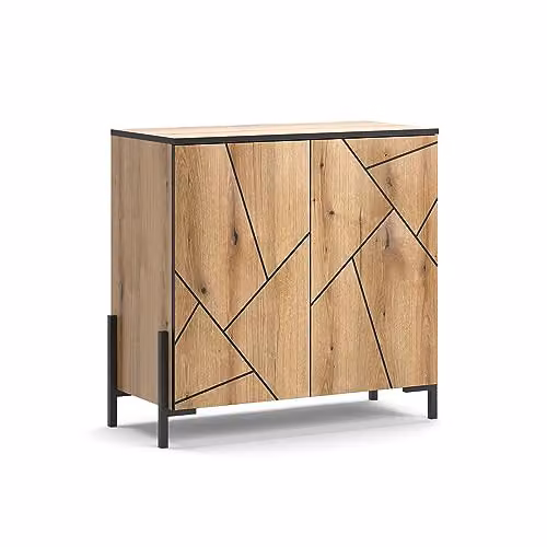 Vicco Credenza Hatto, Rovere, 84 x 80.1 cm
