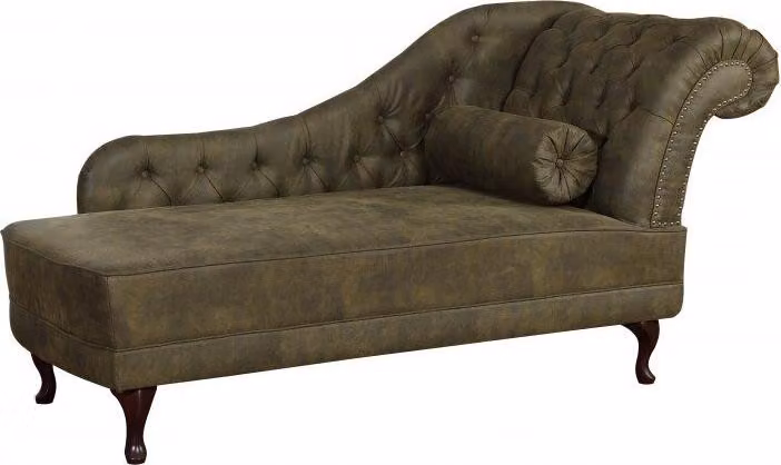 Chaiselongues Chesterfield Pako Liege Chaise Leder Sofa Relax Vintage Retro