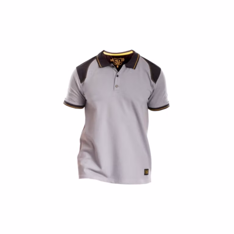 Polo rinforzata RICA LEWIS - Uomo - Taglia S - Stretch - Grigio - WORKPOL
