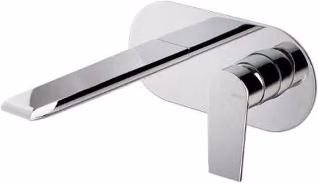 Miscelatore a parete lavabo Vema Timea cromo lucido V16050