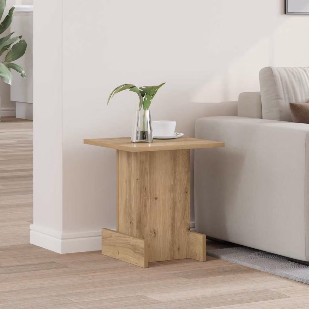 Tavolino moderno vidaXL in rovere marrone L/P/H: 35,5 x 35 x 40 cm