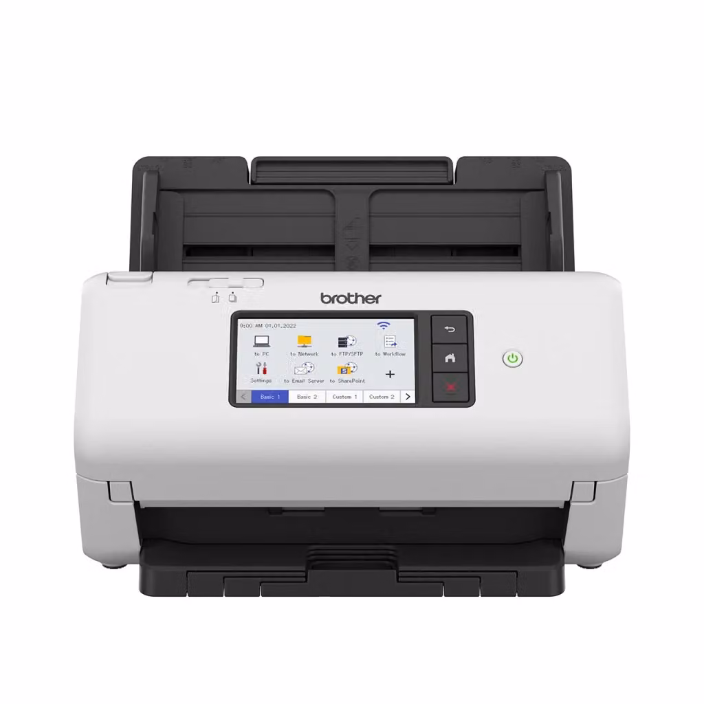 Scanner Brother ADS-4700W con ADF, risoluzione 600 dpi, connettività USB, Wi-Fi ed Ethernet, nero e bianco – 2