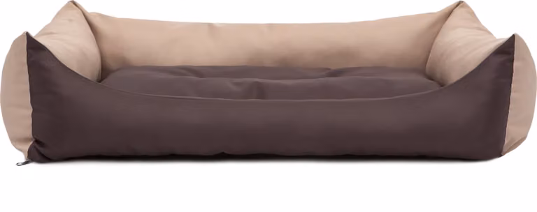 Cuscino per cani Letto per cani Posto per dormire Cuscino per cani Pontes - Eco - 82 x 60 x 16 cm [taglia: XL] - Beige con marrone