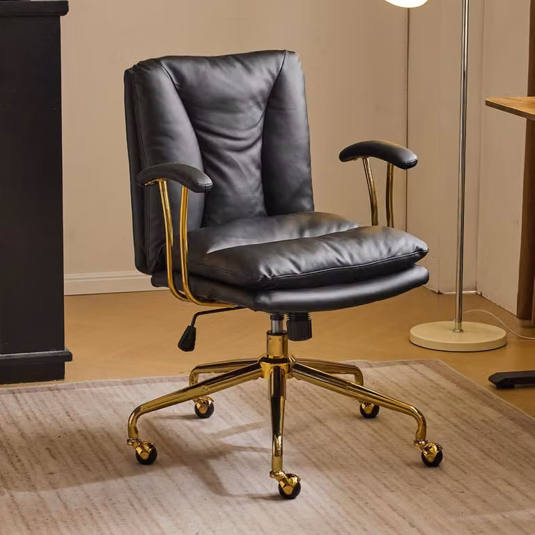 Sedia ergonomica da ufficio - Sedia da ufficio - Sedia da lavoro - Sedia girevole - Sedia confortevole - Altezza seduta regolabile