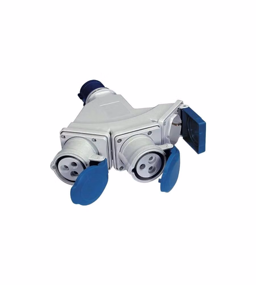 Adattatore Spina Cee 2P+T Presa Cee 2X2P+T 1Xsk 73122 Fme