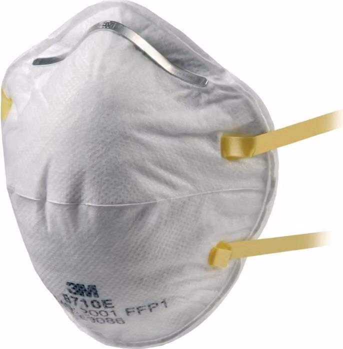 respiratore 3M 8710E FFP1 NR D Bianco, Taglia unica