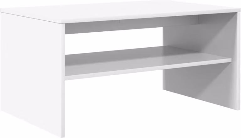 Tavolino da salotto Bianco 80 x 50 x 40 cm Legno multistrato