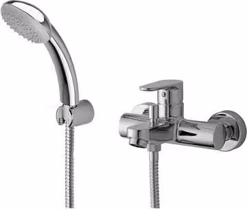 Miscelatore vasca con supporto serie green paffoni