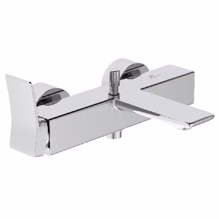 Ideal Standard Rubinetto Conca - Miscelatore da parete per vasca, cromo BC762AA