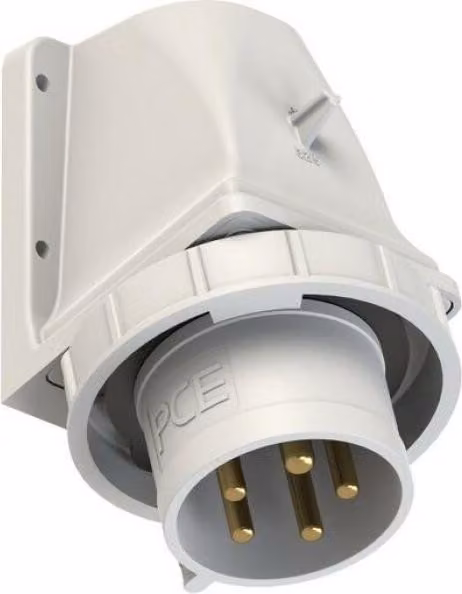 Spina per apparecchi a parete PCE CEE 32A 5p 1h IP67