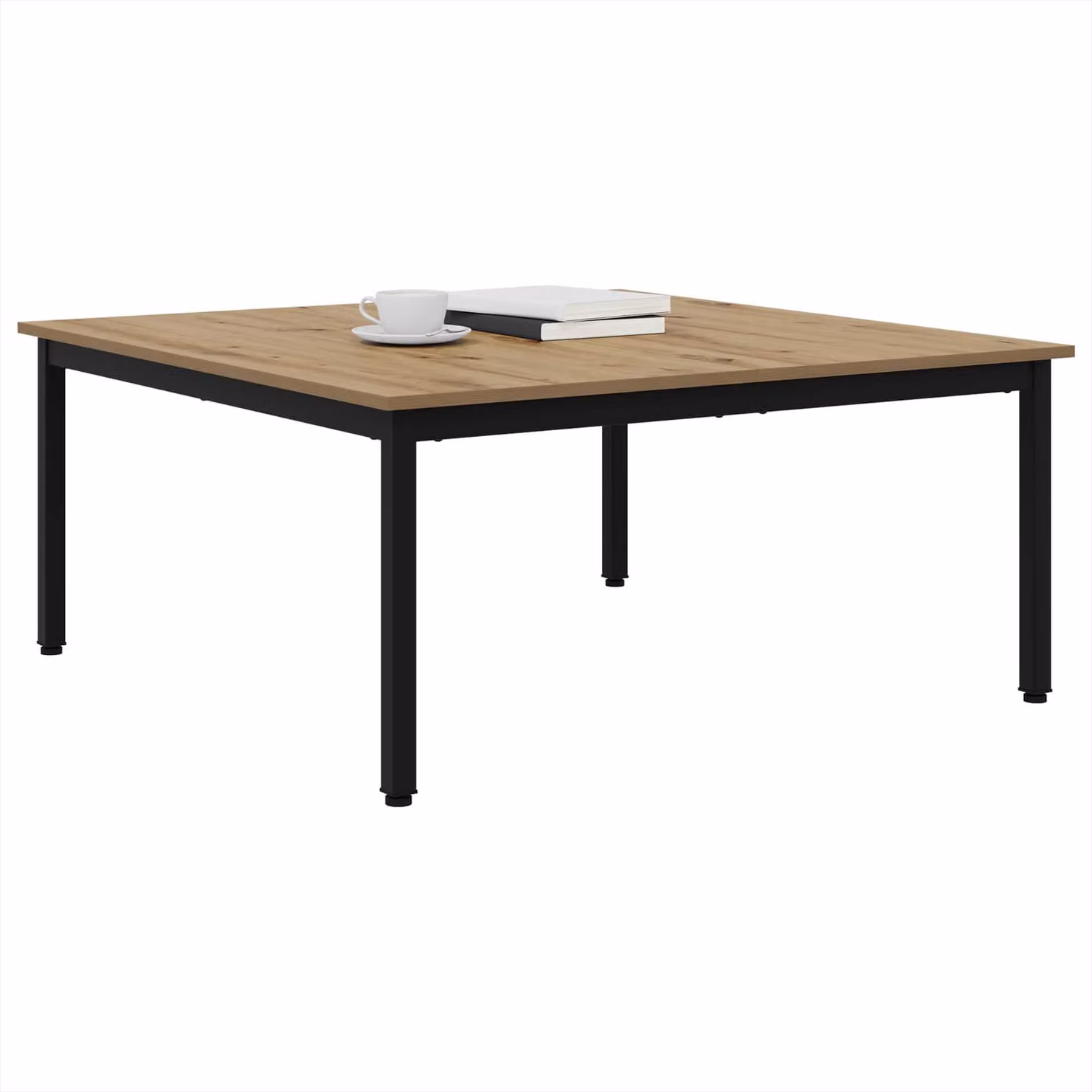 Tavolino da salotto Rovere Artigianale 100 x 100 x 45 cm