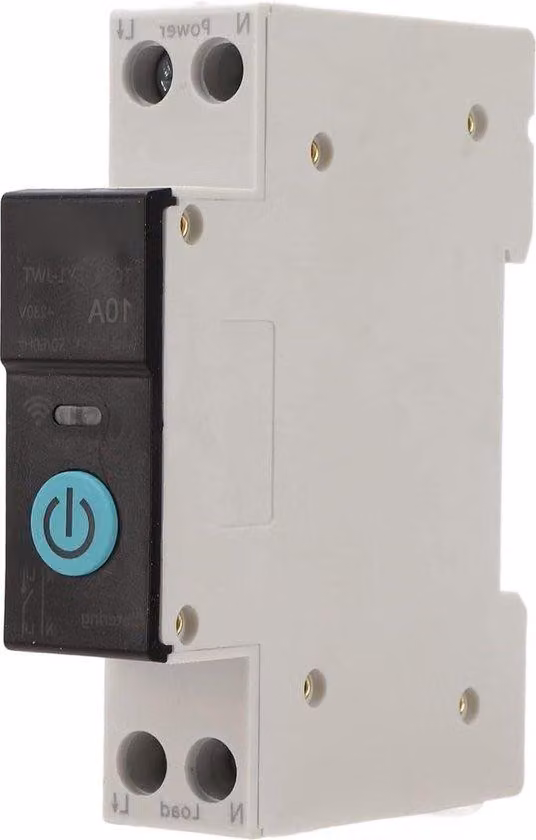 Interruttore Wi-Fi intelligente, 40 A, su guida DIN, wireless, 3 modalità