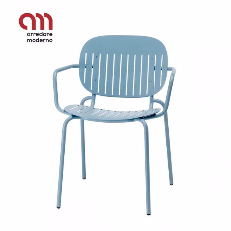 Sedia Si-Si Barcode Scab Design con braccioli