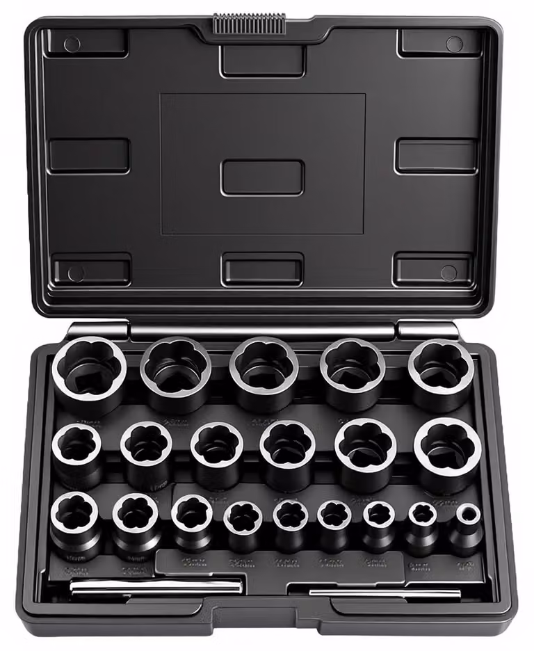 Set di 22 pezzi per la rimozione di viti