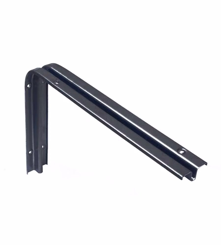 Reggimensola Plus Masidef in acciaio inossidabile nero opaco L: 32 cm, H: 21 cm