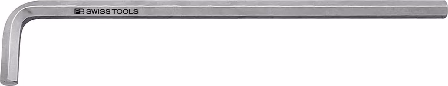 PB Swiss Tools Cacciavite angolare esagonale, lungo, cromato, 4 mm