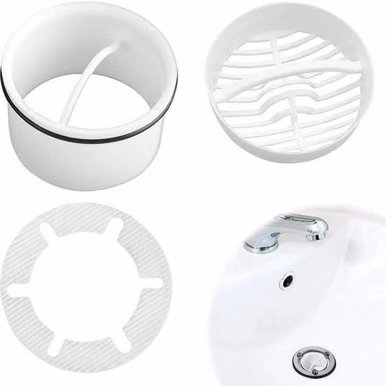 Set di filtri per capelli per docce, comprensivo di estrattore di capelli per doccia, ricambi per scarichi doccia, per raccordi di scarico 6960, 6961, 6962, 6963, pulitore per capelli per scarichi doccia