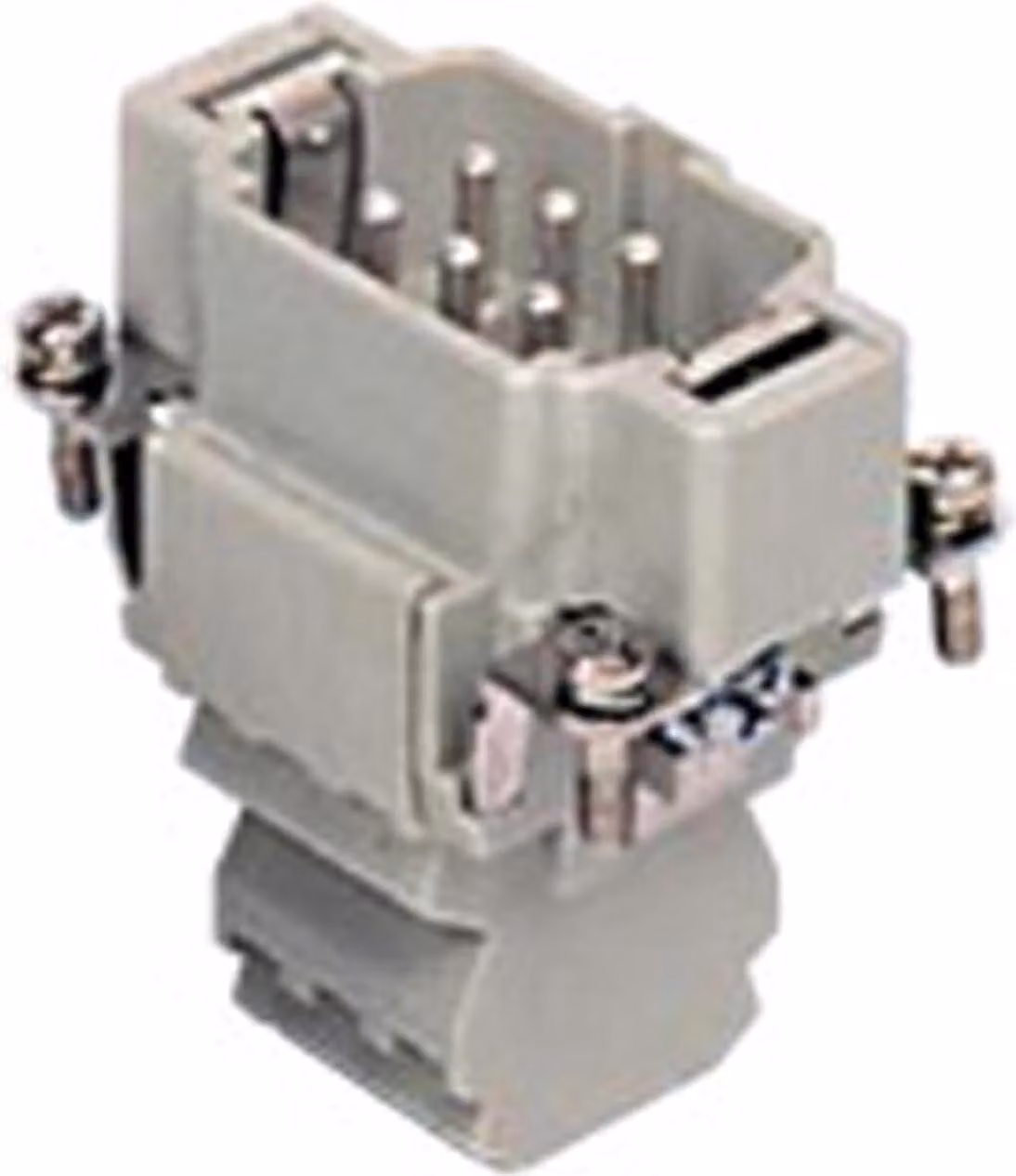 CSSM 06 I.L.M.E. Ilme CSS Inserto a spina (M) Attacco a molla a doppia gabbia, 6 poli + PE 500 V, 16 A - 1 pezzo