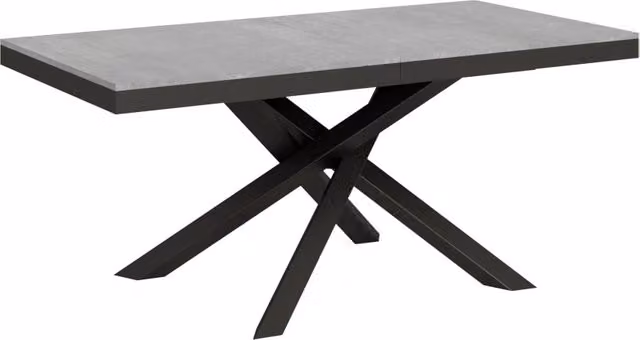Tavolo da pranzo allungabile Volantis Evolution GIORDANOSHOP colore grigio L/P/H: 180-440 x 90 x 77 cm – 1