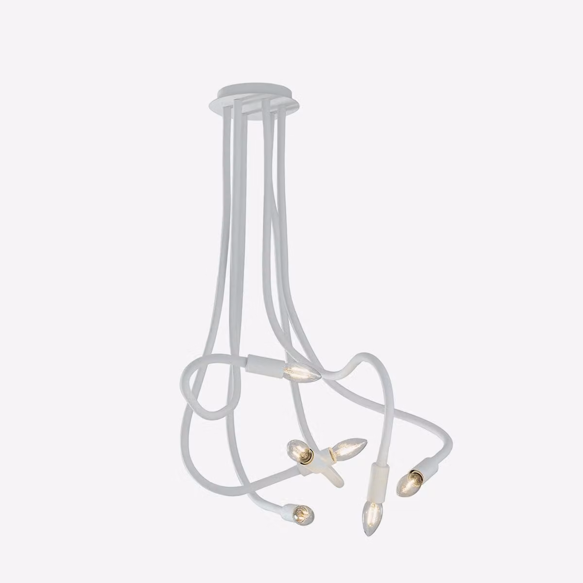 LUCE Design Lover Lampada da soffitto a 6 luci E14 Bianca