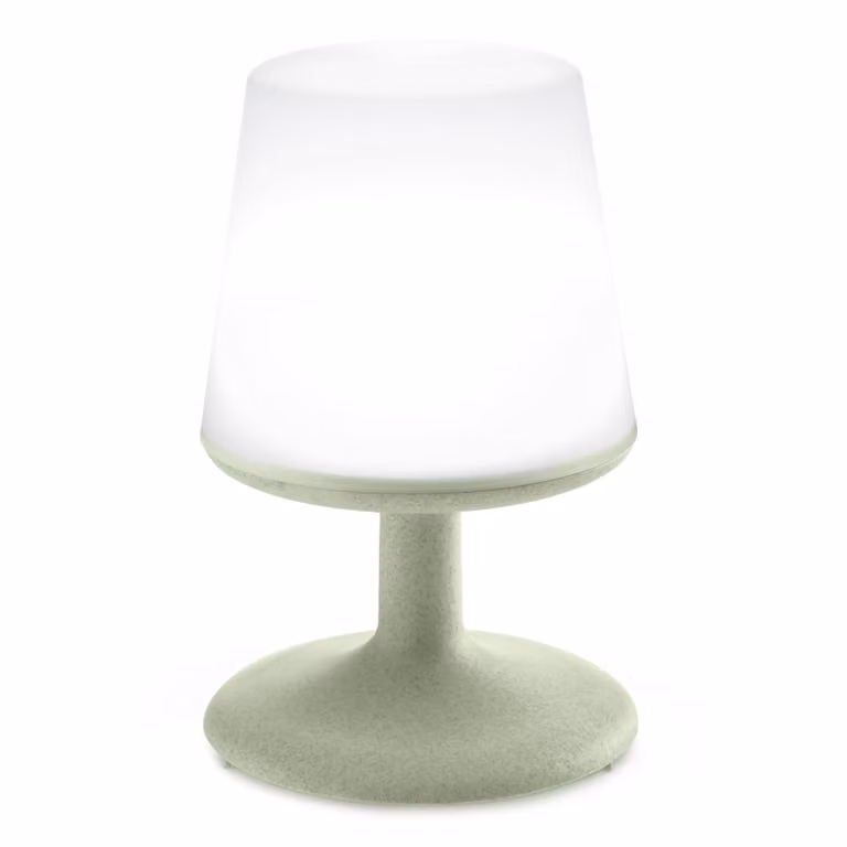 Lampada Koziol Light To Go, lampada da tavolo, apparecchio, lampada da tavolo, lampada decorativa, plastica, Verde organico, 28 cm, 3799668