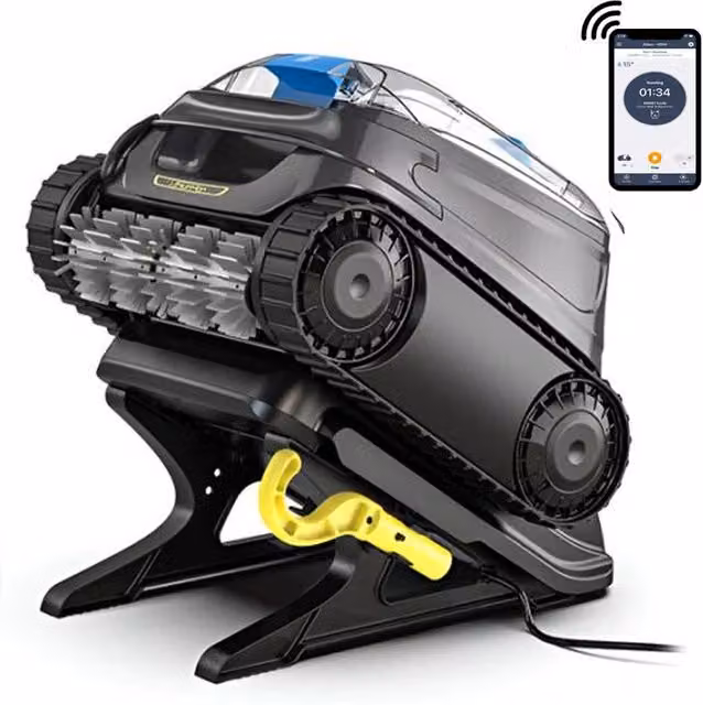Robot Pulitore per Piscine Zodiac CNX LI 52 iQ Freedom senza fili a batteria per piscine interrate e fuori terra – 1