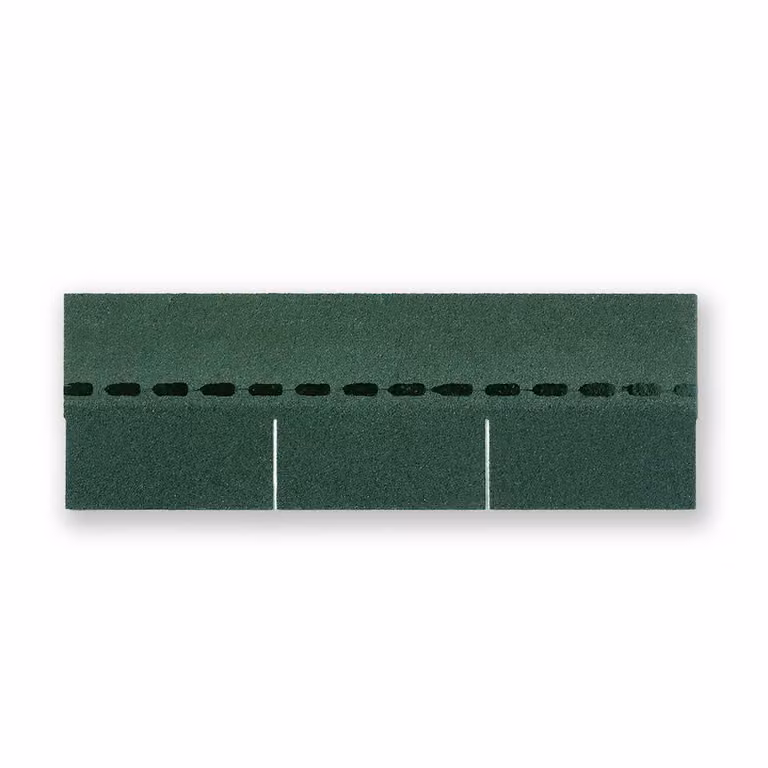 Tegole bituminose 2 m² rettangolari Colore delle tegole: verde