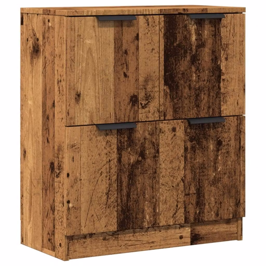 Credenza Legno Antico 60x30x70 cm in Truciolato