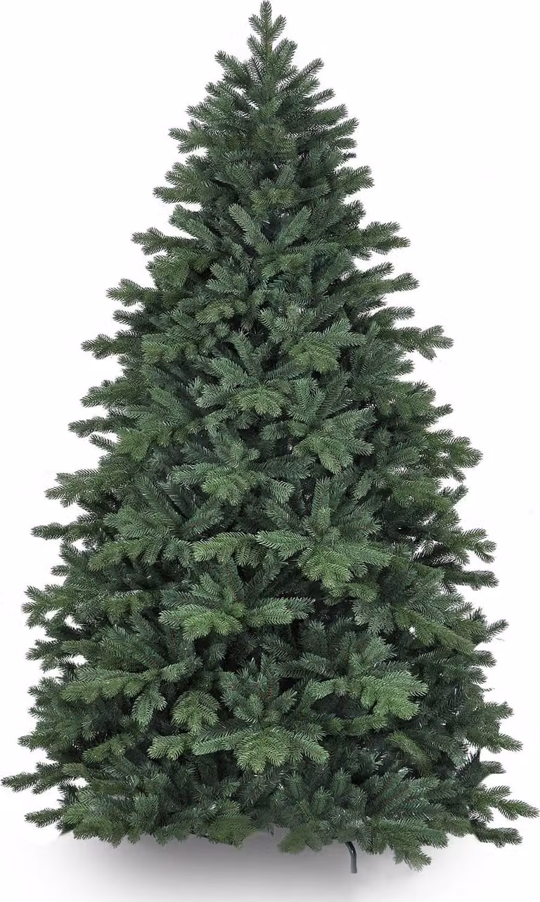 Albero di Natale artificiale DELUXE abete Bernard 300 cm con supporto