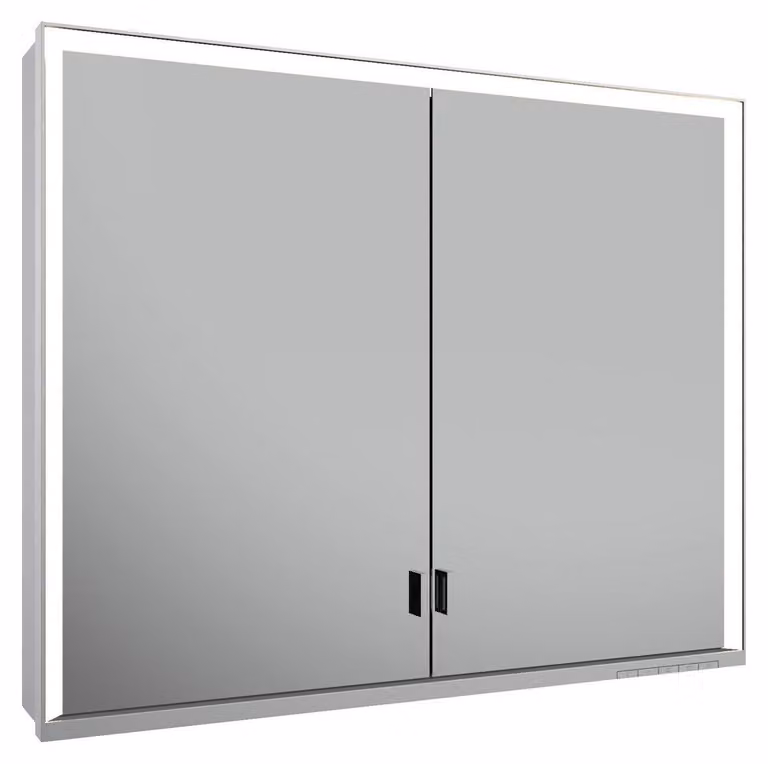 KEUCO Royal Lumos armoire de toilette murale 2 portes, porte longue, 900mm, 14303172301, 14303172301