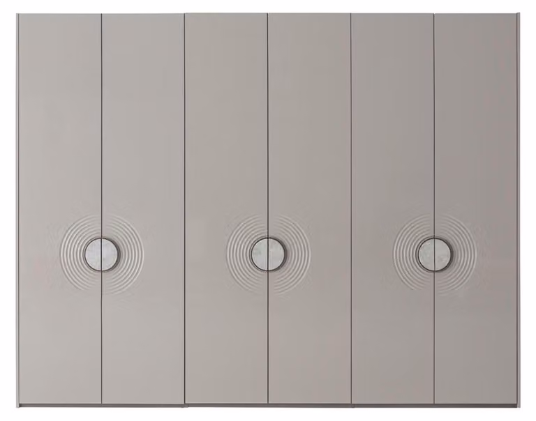 Armadio moderno beige, elegante, per camera da letto