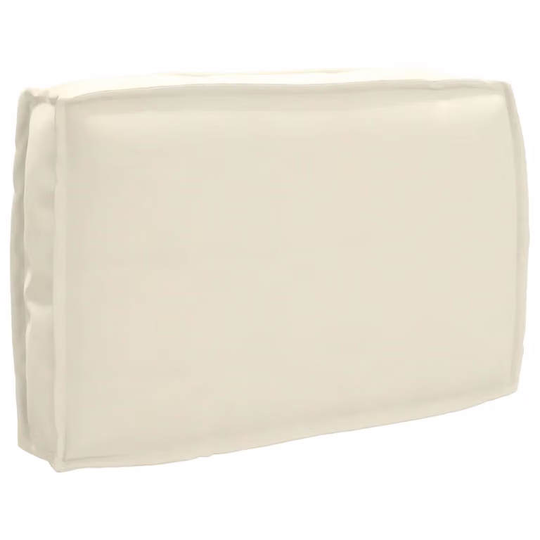 Cuscino rettangolare vidaXL beige in tessuto Oxford idrorepellente L: 60 cm, P: 40 cm, H: 12 cm