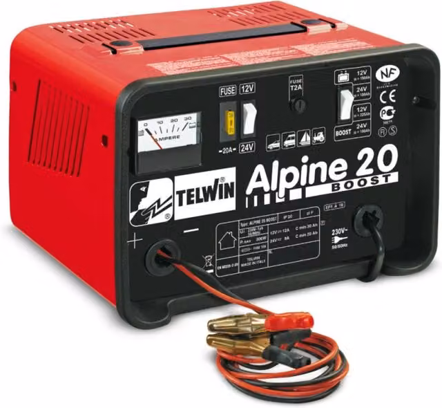 Caricabatterie Alpine 20 Boost Rosso