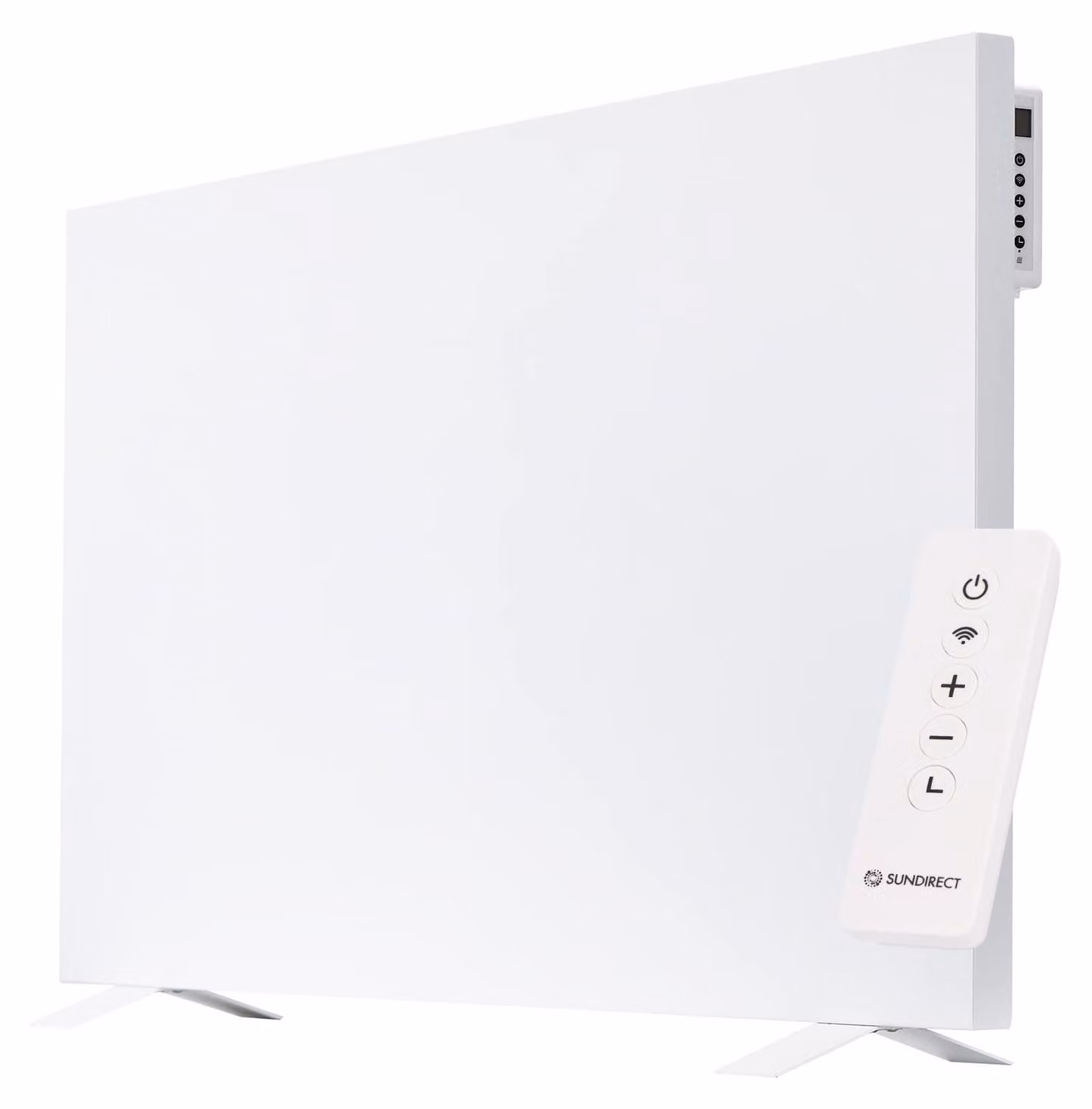 Stufa a infrarossi HybridPro - 1000 W - Rossa - Tecnologia a infrarossi e convezione - Montaggio a pavimento - Per uso interno